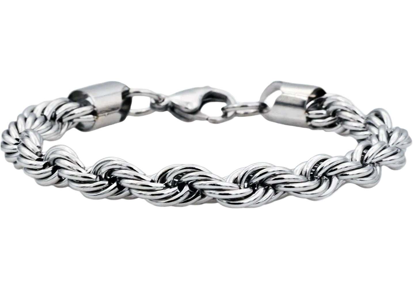 Éclipse Rope Bracelet – Stainless Steel Chain