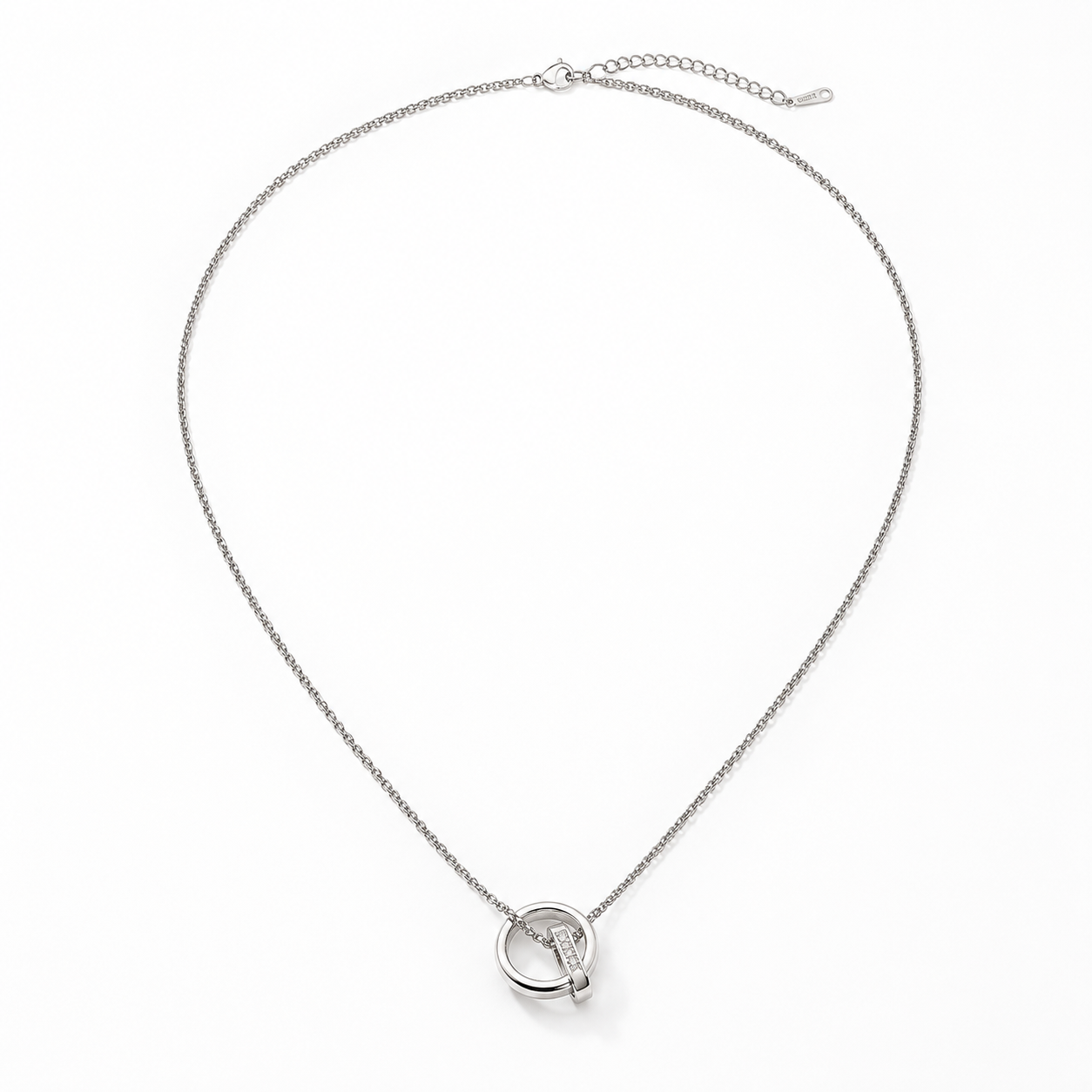Eterna Double Ring Necklace