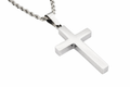 Stainless Steel Cross Necklace – Minimal Rope Chain | Timeless Symbol