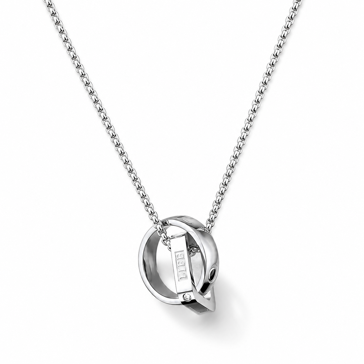 Eterna Double Ring Necklace