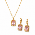 Radiant Rectangle Jewelry Set