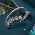 Celestine Crystal Vine Headband – Bridal Rhinestone Crown