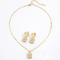 ÉTERNEL D’Or Élégance Set – 18K Gold Plated Stainless Steel