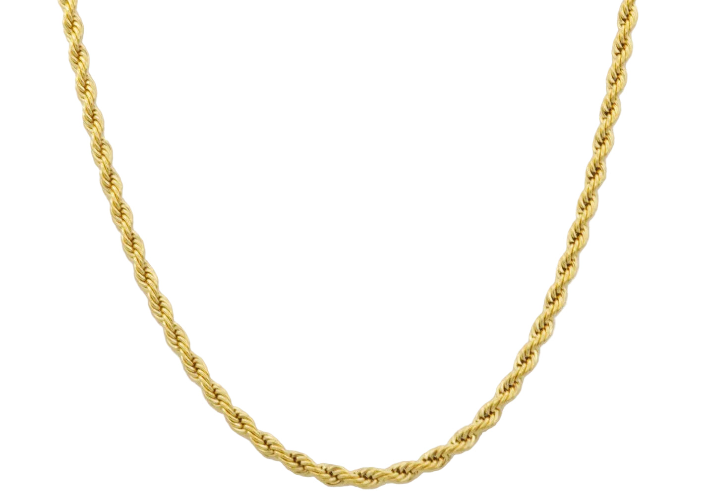 24 Inch 5mm Stainless Steel Chain Necklace | Amoura Luxe
